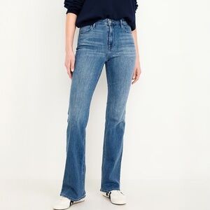 Old Navy High-Waisted Wow Flare Jeans 14 Tall NWT
